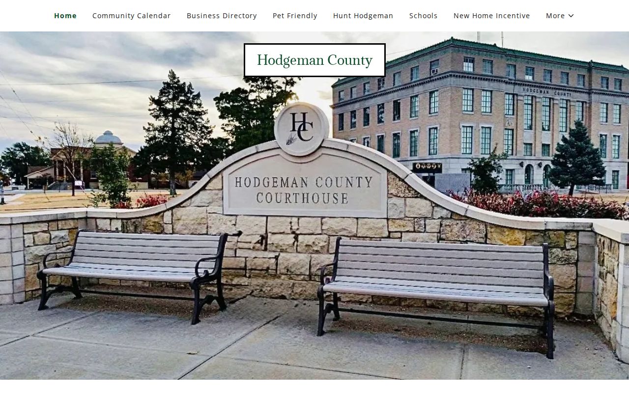 Hodgeman County official sheriff contact and arrest record source
